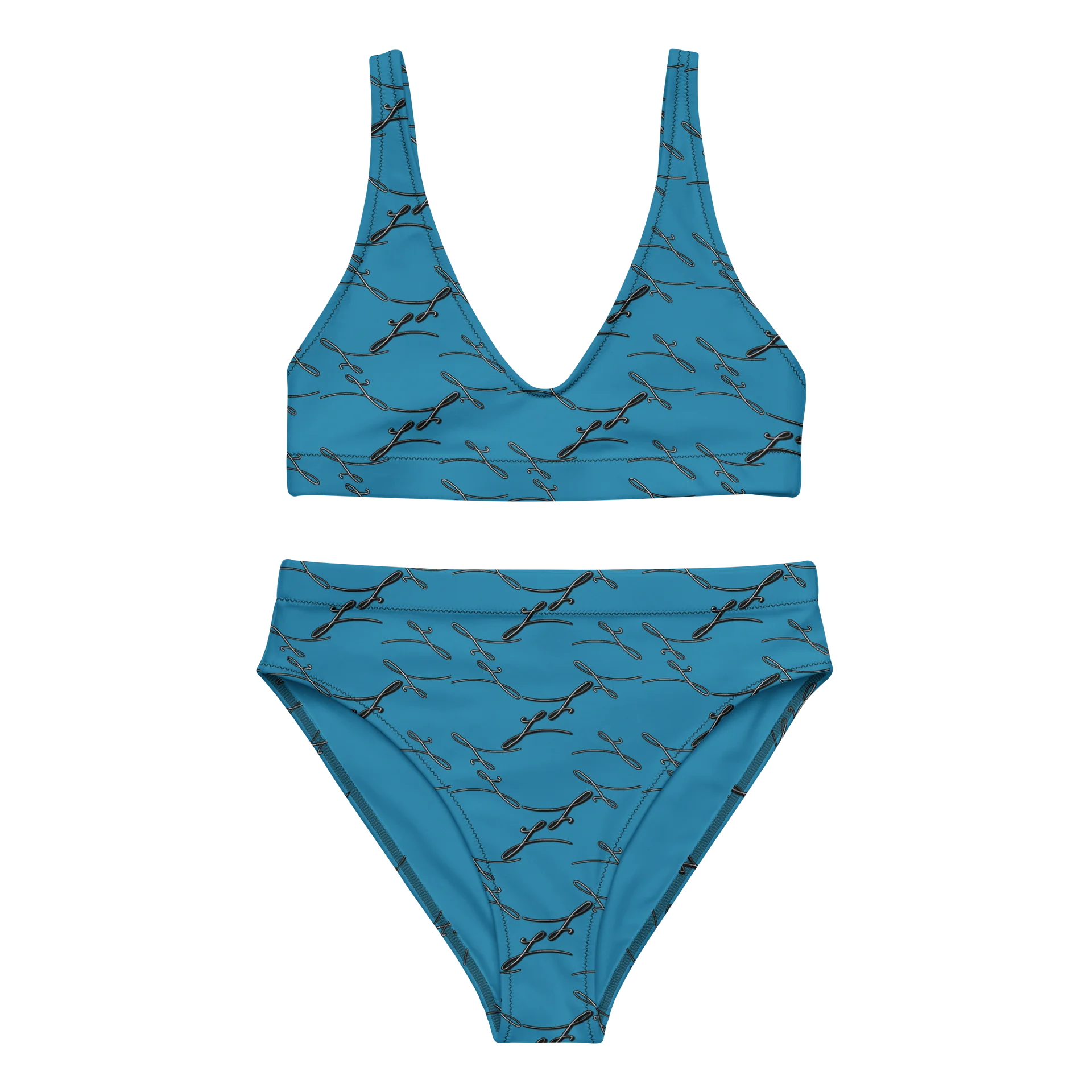 Cerulean Tide High-Waisted Bikini product image (2)