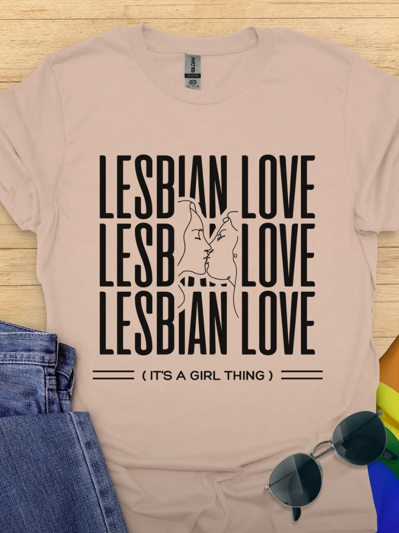 Lesbian Love T-shirt product image (1)