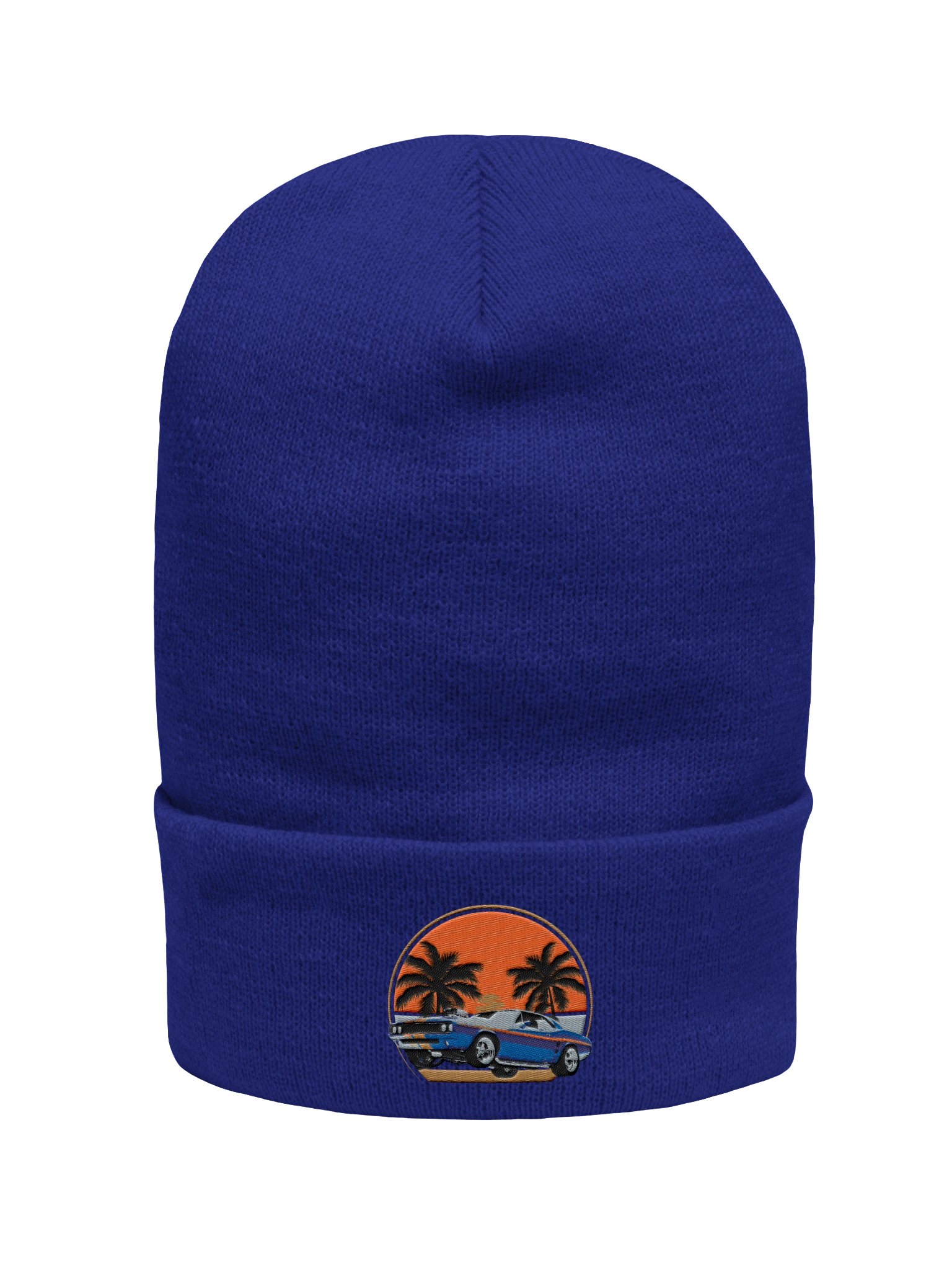 Blue Muscle Car Beanie product image (1)