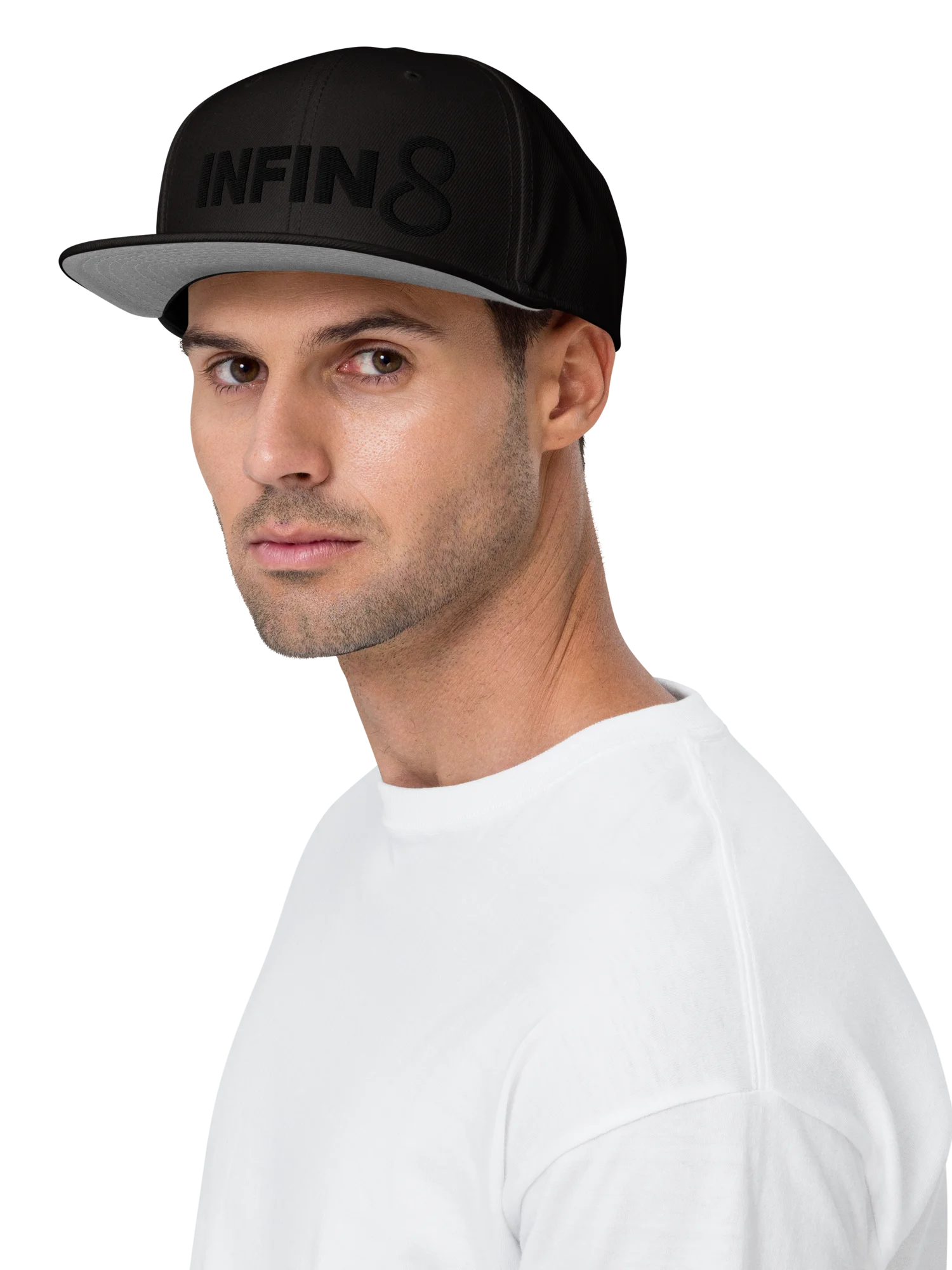INFIN8 New Style Logo Snapback | Stealth Collection product image (5)