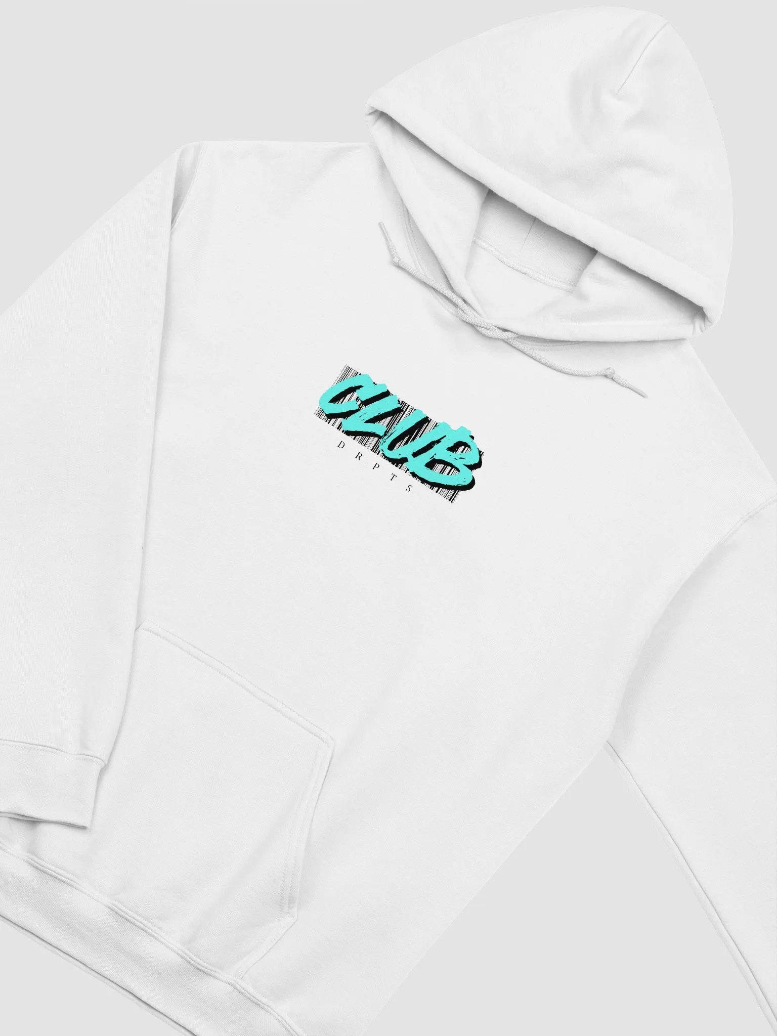DROPOUTS CLUB HOODIE (White) product image (2)
