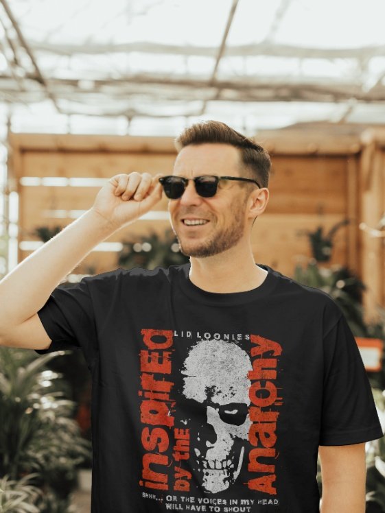 Lid Loonies "ANARCHY" Tee product image (1)