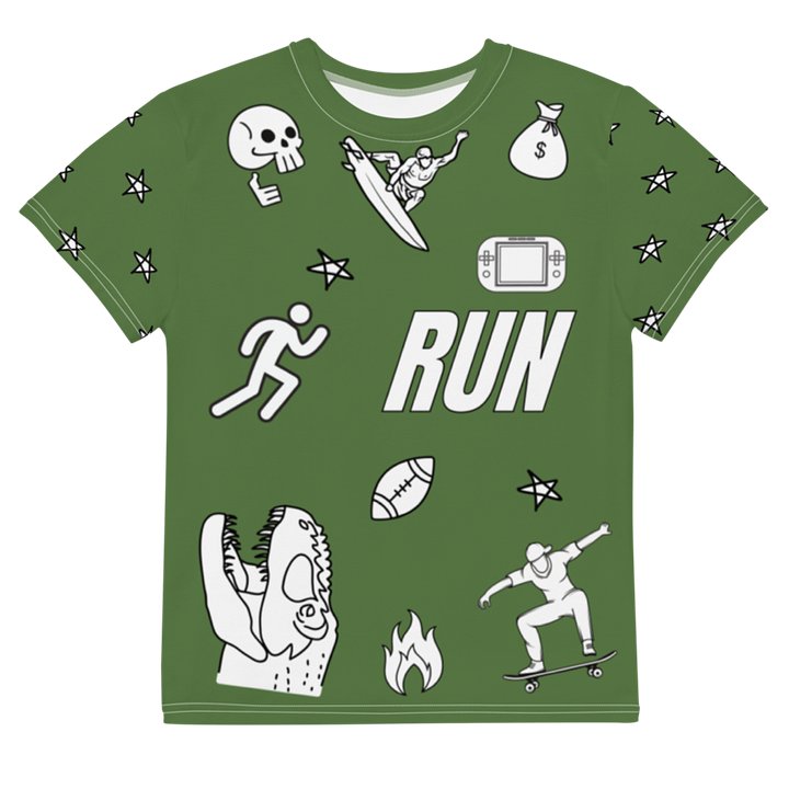 YOUTH Boys Tee - Fern Green product image (1)