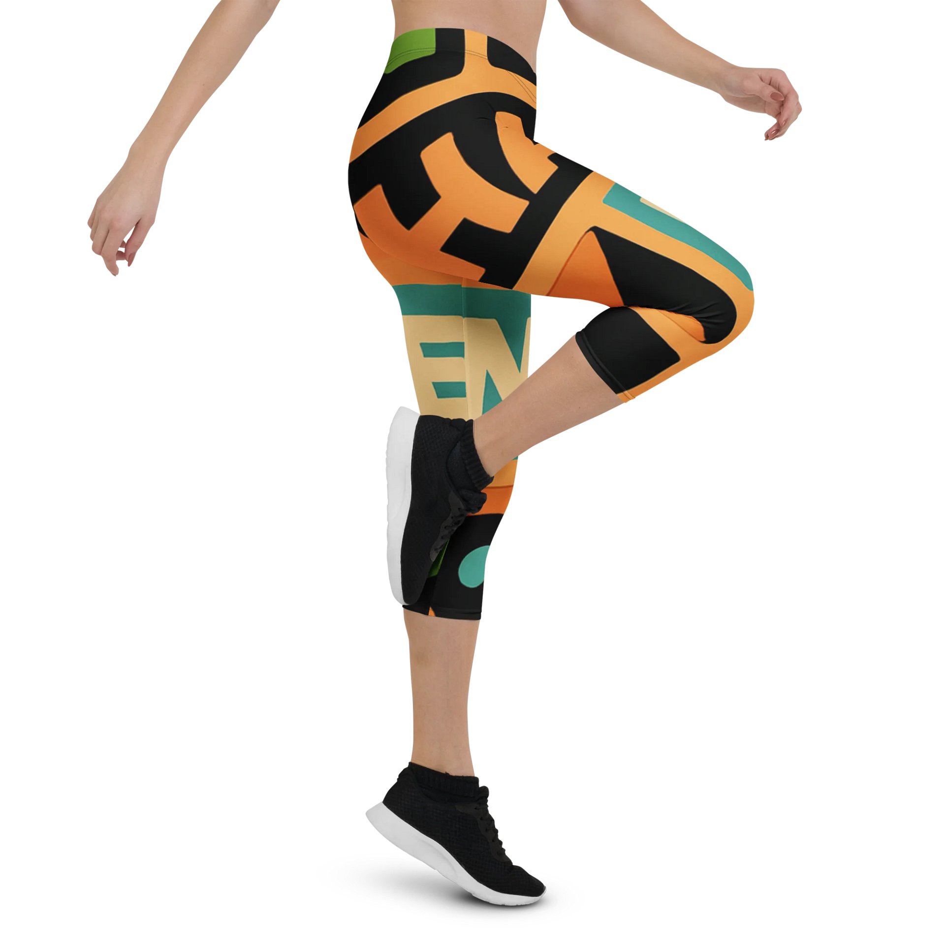 ''Philius Apparel'' All-Over Print Capri Leggings product image (3)