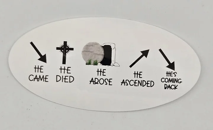 The Gospel message Premium sticker product image (2)