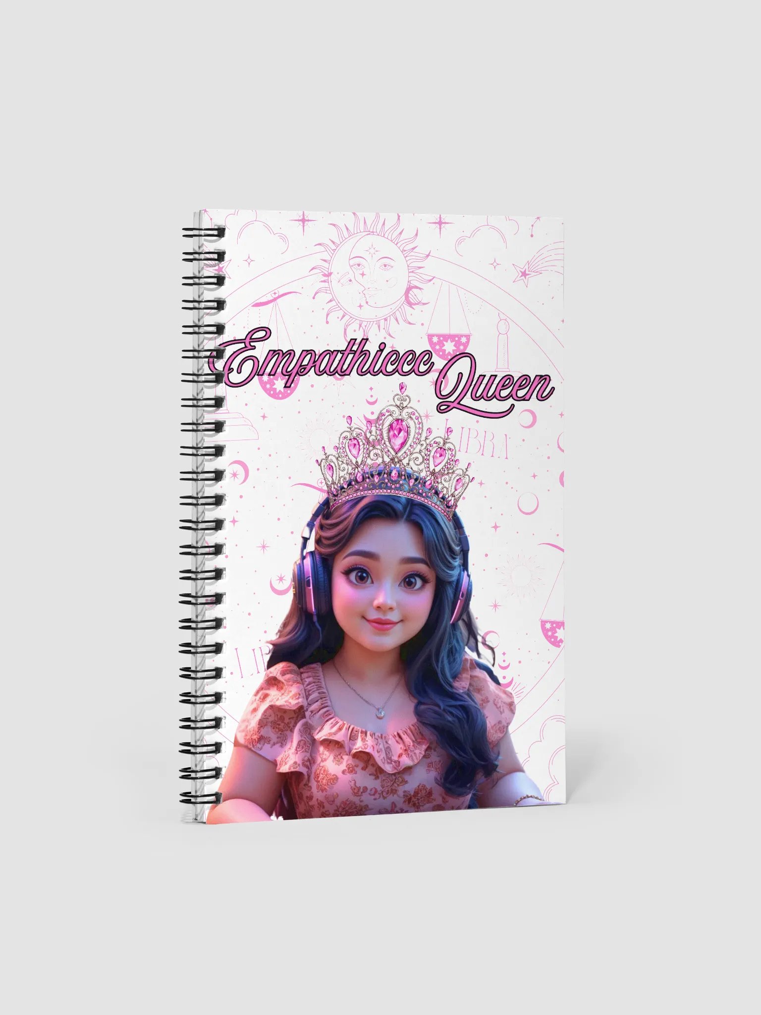 EmpathicccQueen Spiral Notebook product image (1)