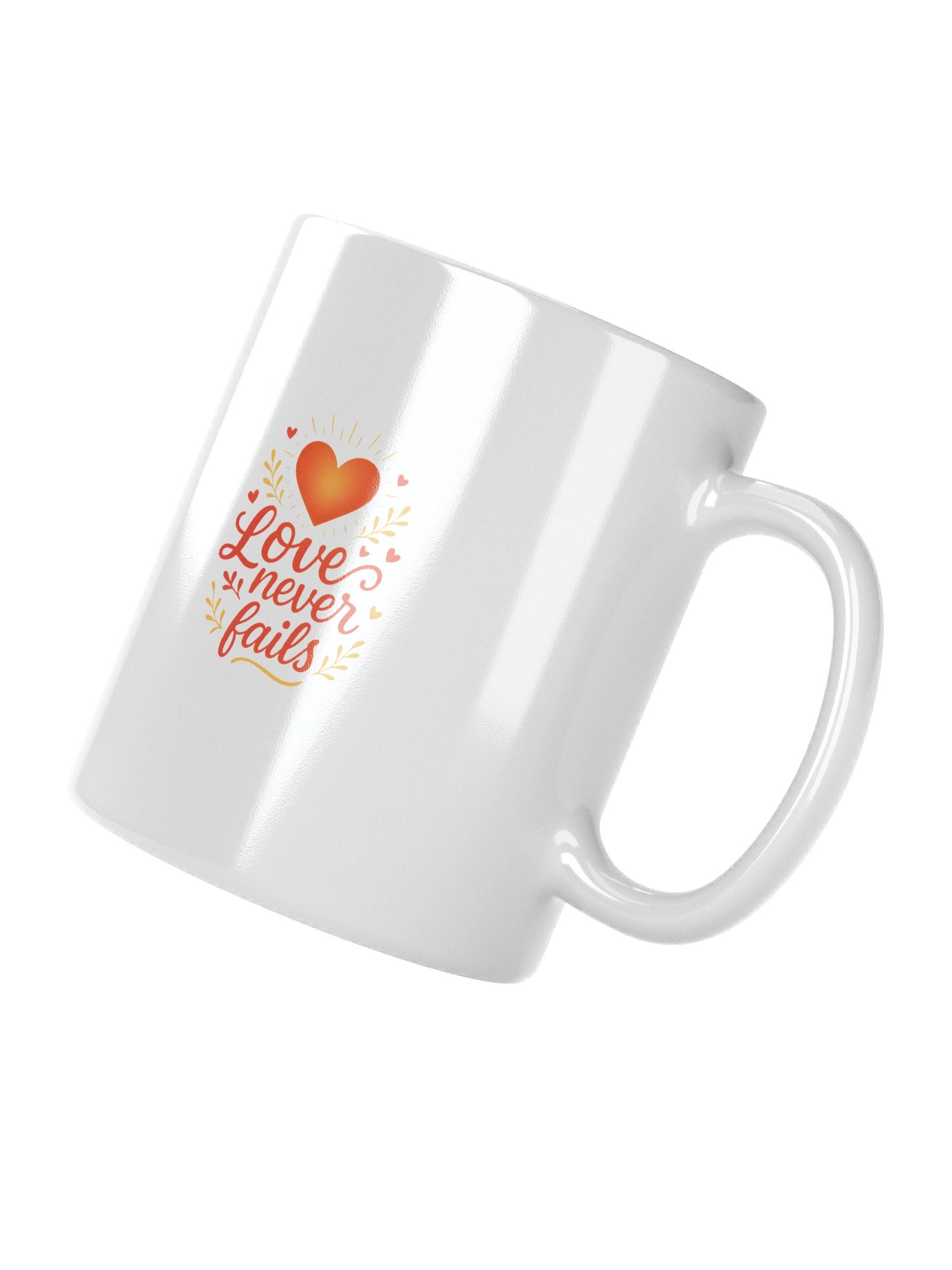 Love Never Fails - Coffee Mug product image (8)
