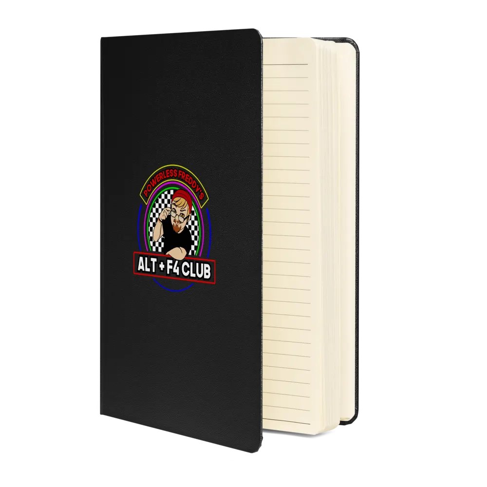 ALT + F4 Club Hard Cover Bound Notebook product image (2)