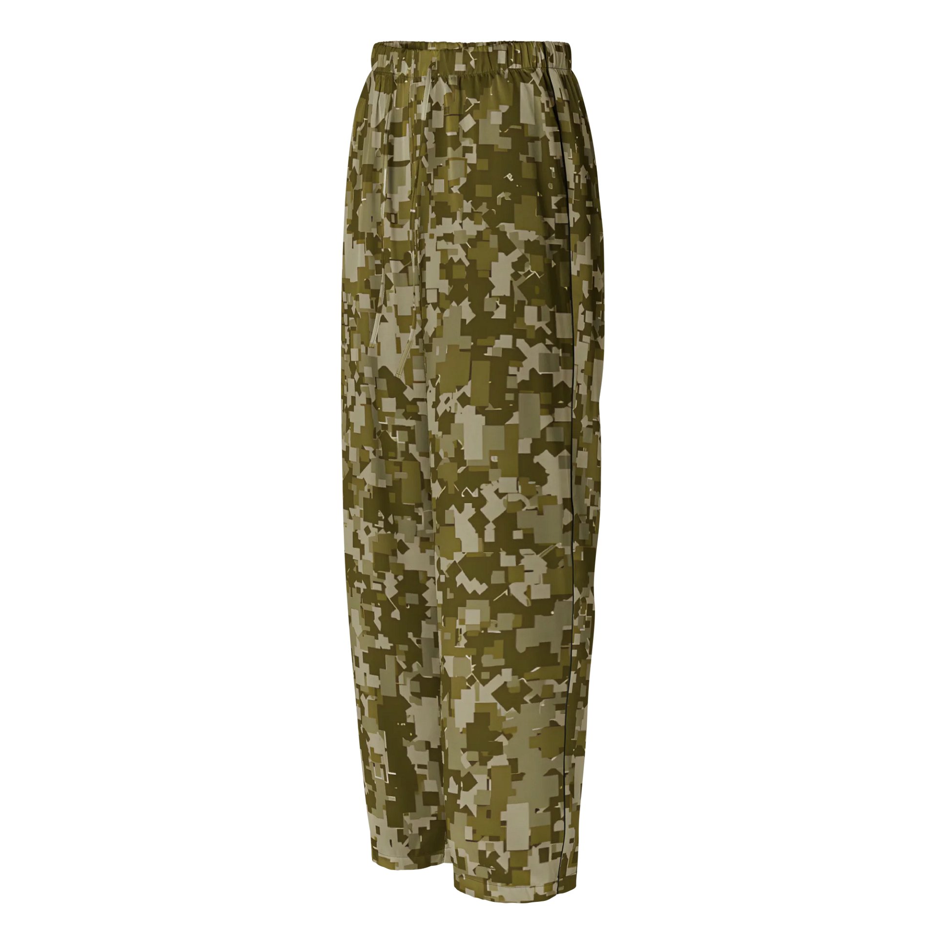 Chic Comfort: Silky All-Over Print Pajama Pants product image (1)