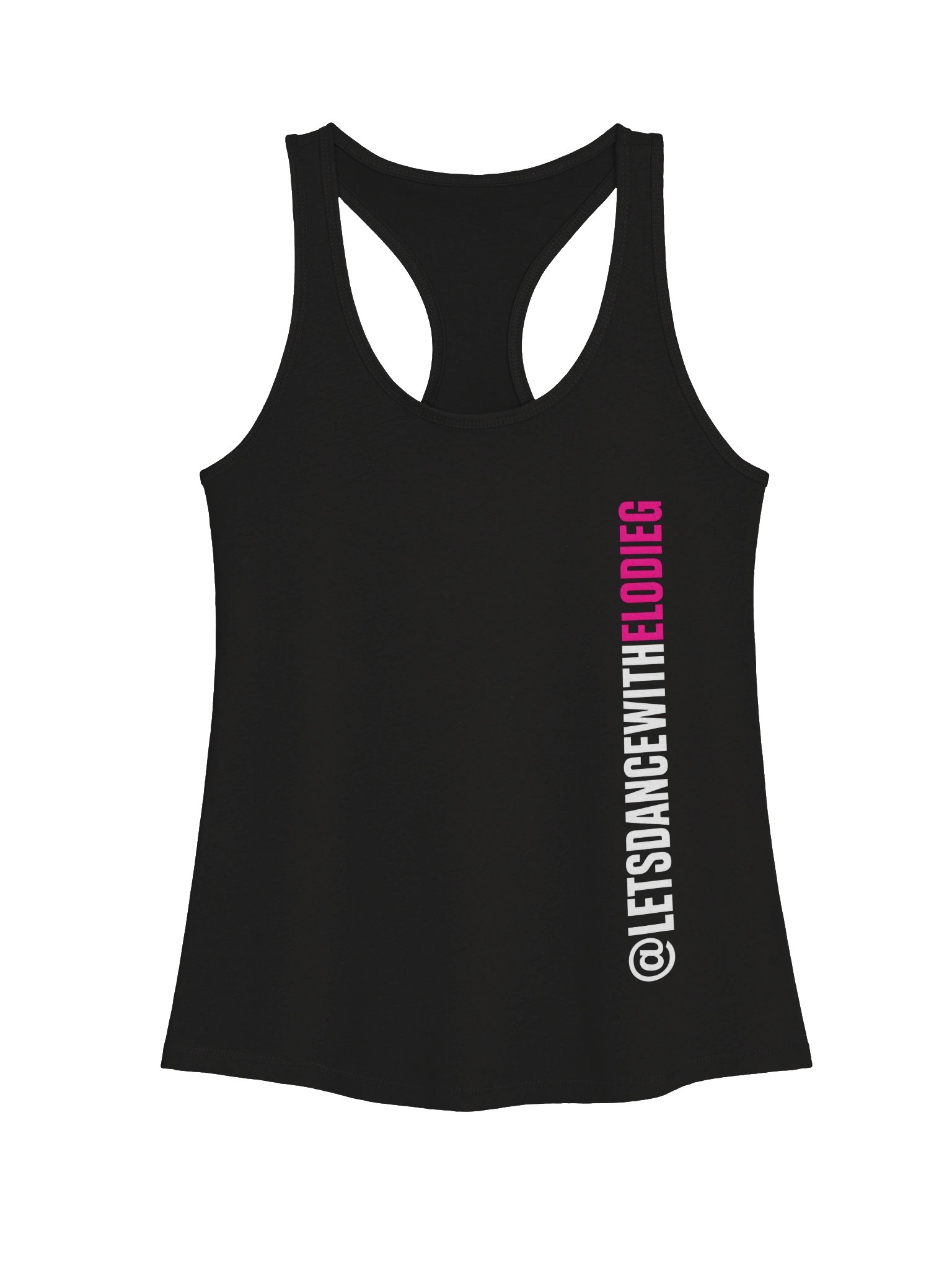 Let’s Dance with Elodie Racerback Tank product image (1)