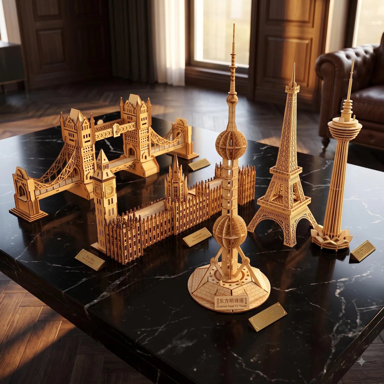 75+ World Architecture Laser Cut Bundle | Landmark SVG, DXF, AI, CDR & PDF Files product image (2)