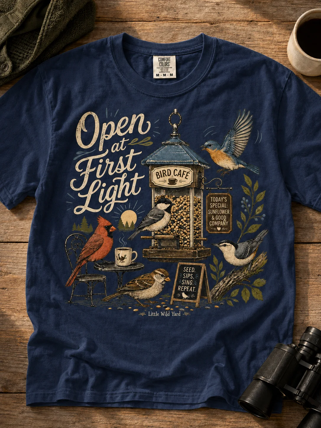 Open at First Light T-shirt product image (5)