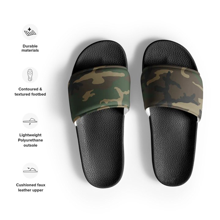 "CIF" Camouflage Comfort Women's Slides product image (2)