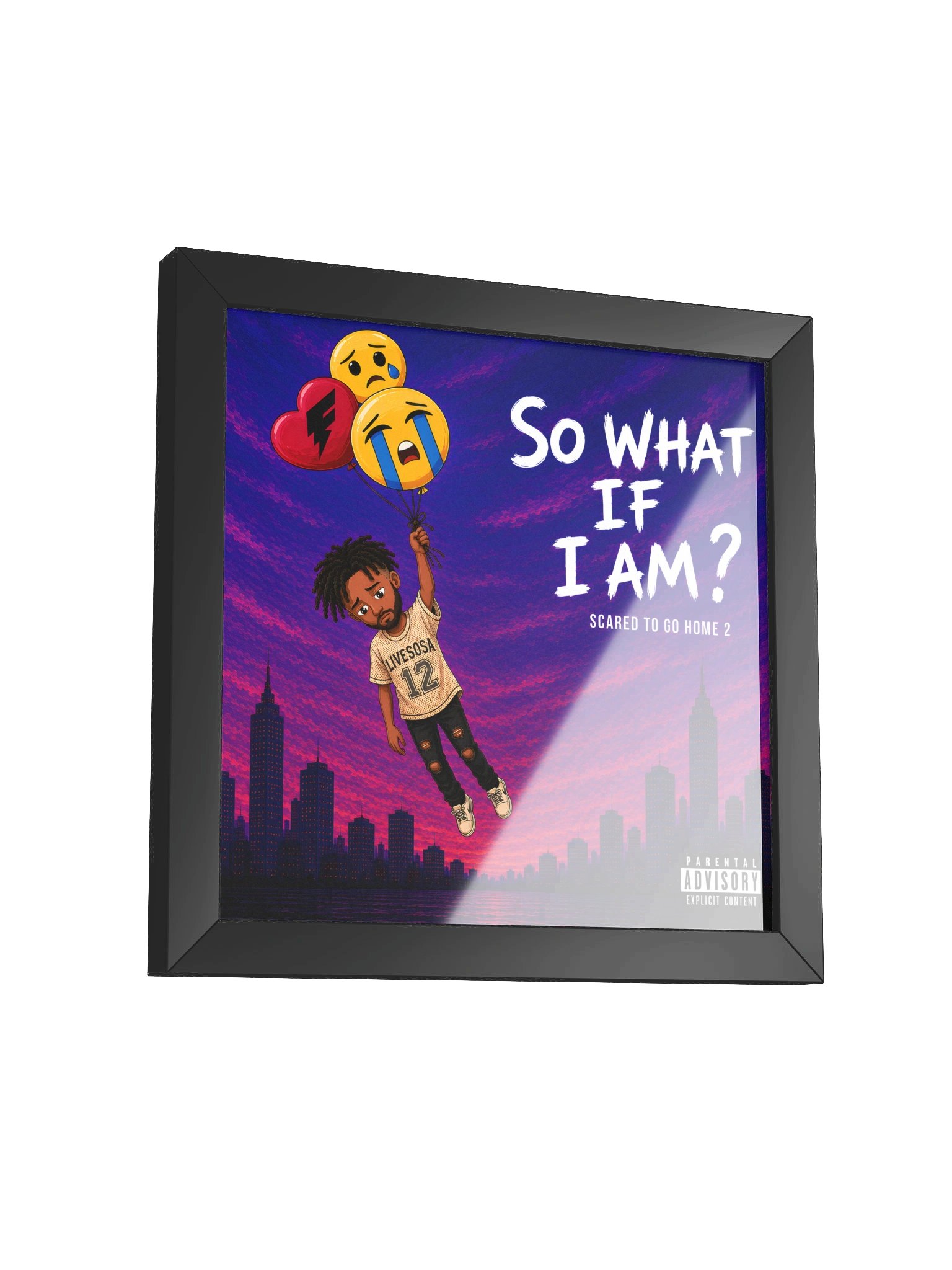 So What If I Am? Scared to Go Home 2 Framed Poster product image (5)