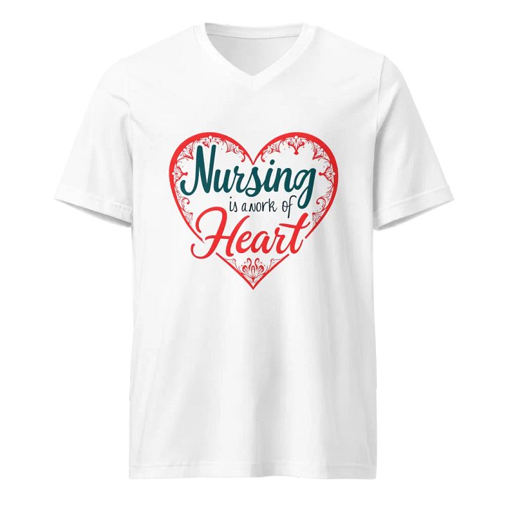 Heartfelt Nursing V-Neck Tee product image (1)