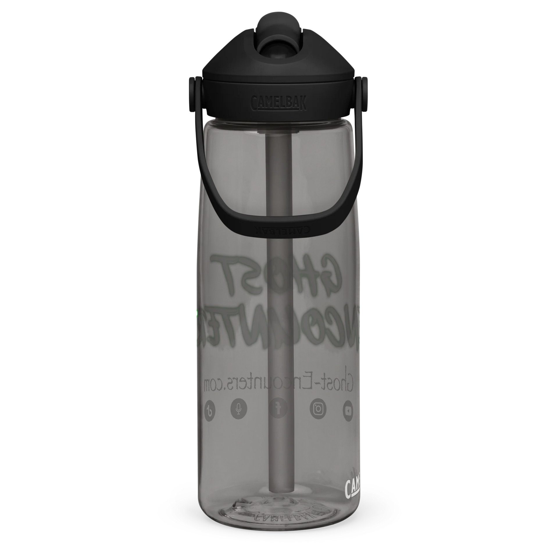 Ghost Encounters Flip Straw Water Bottle product image (4)