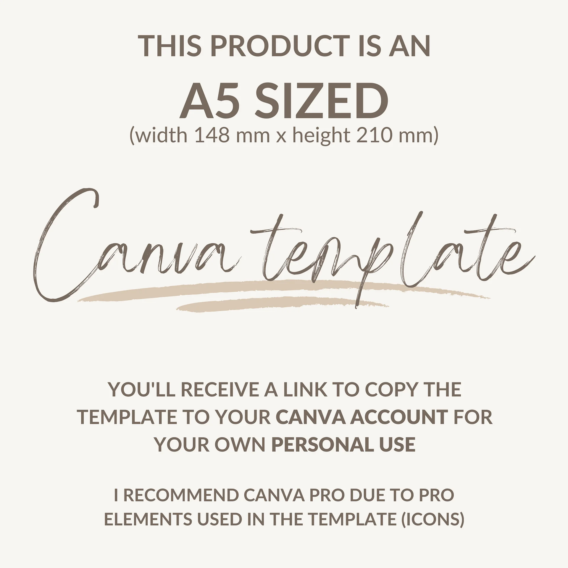Page Flag Labels - Editable Canva Template A5 Size product image (3)