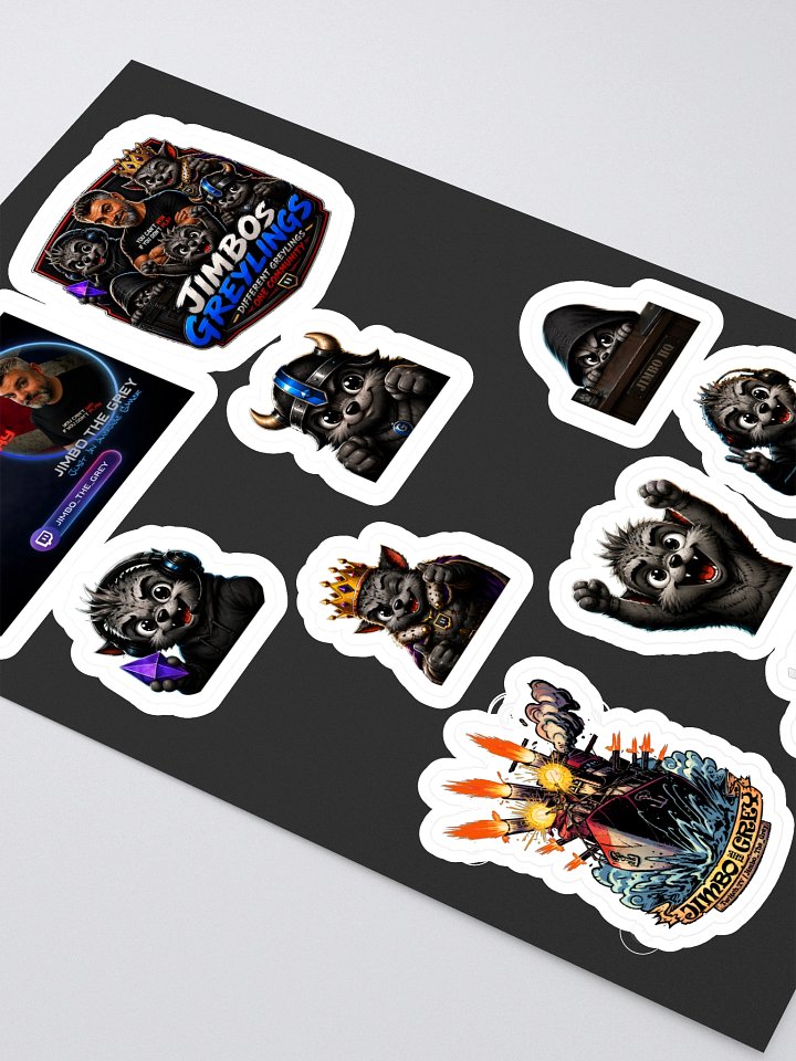 Jimbo Sticker Sheet product image (2)