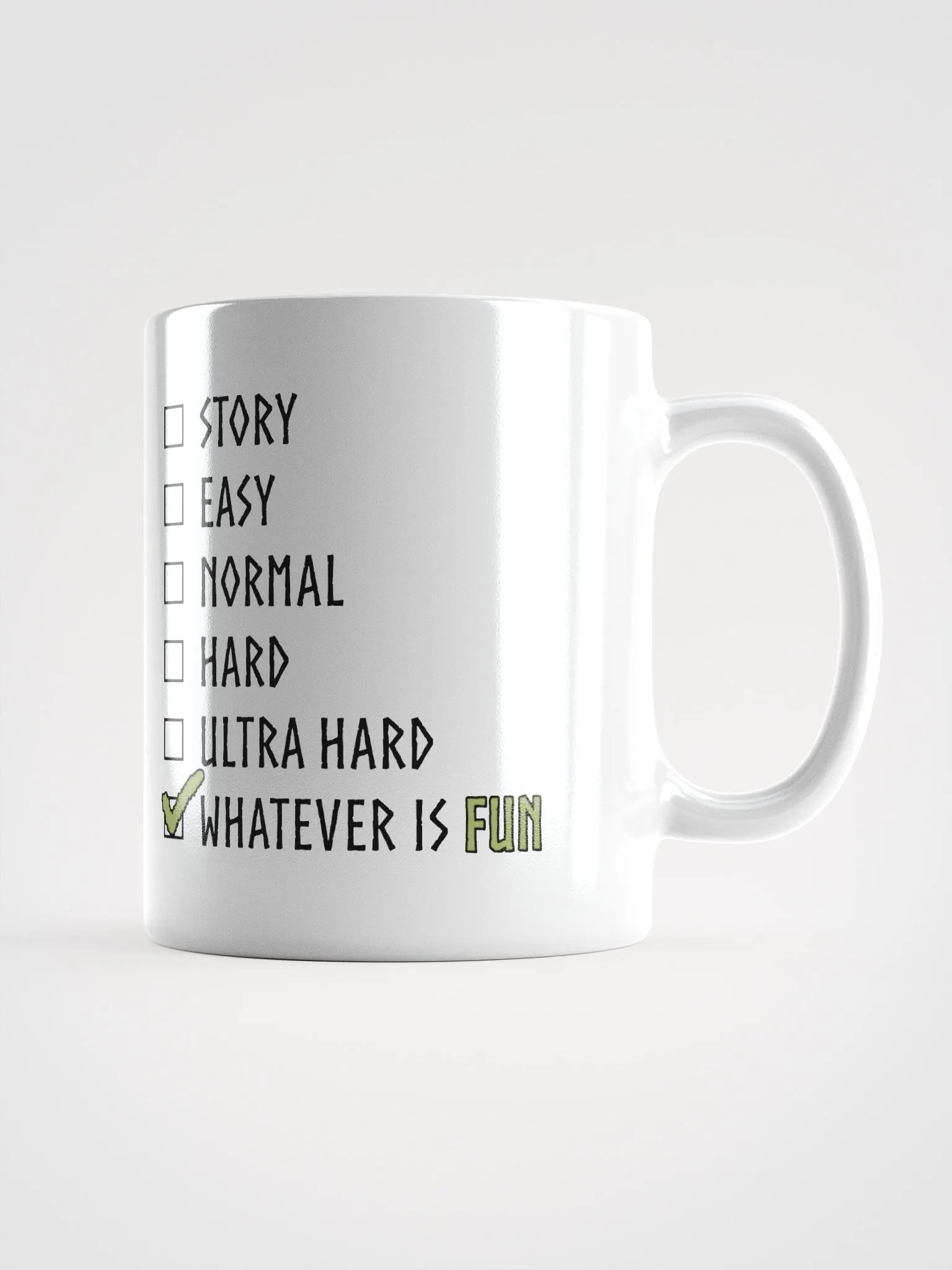 BEST DIFFICULTY - Mug White product image (2)