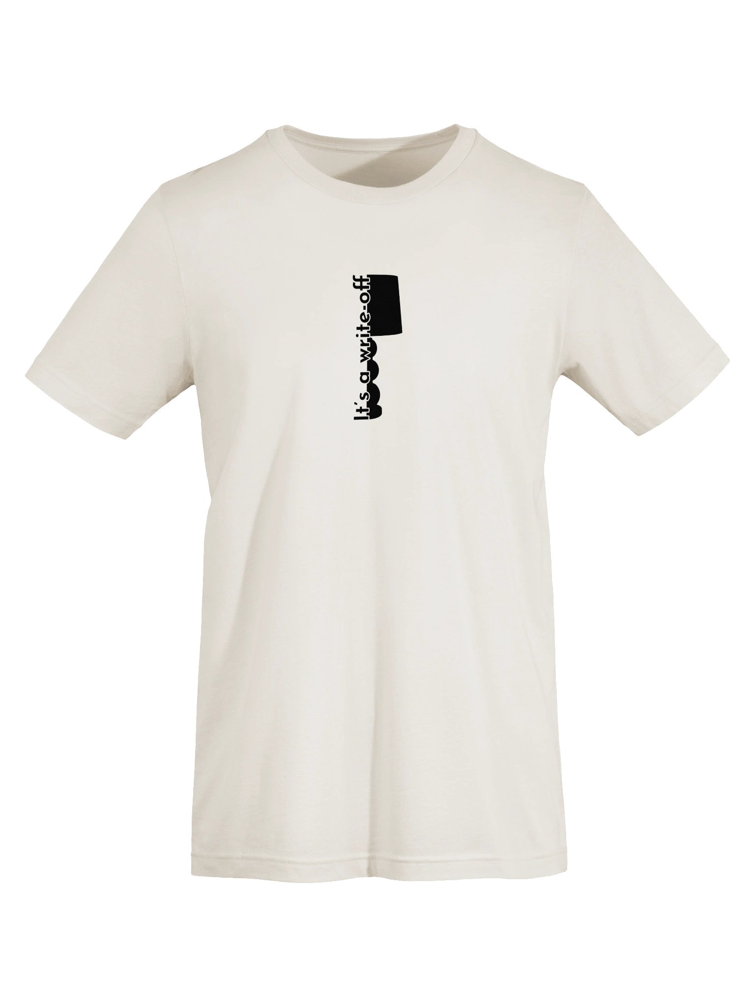 It's A Write-Off | White | Unisex Bella+Canvas Soft T-Shirt product image (5)