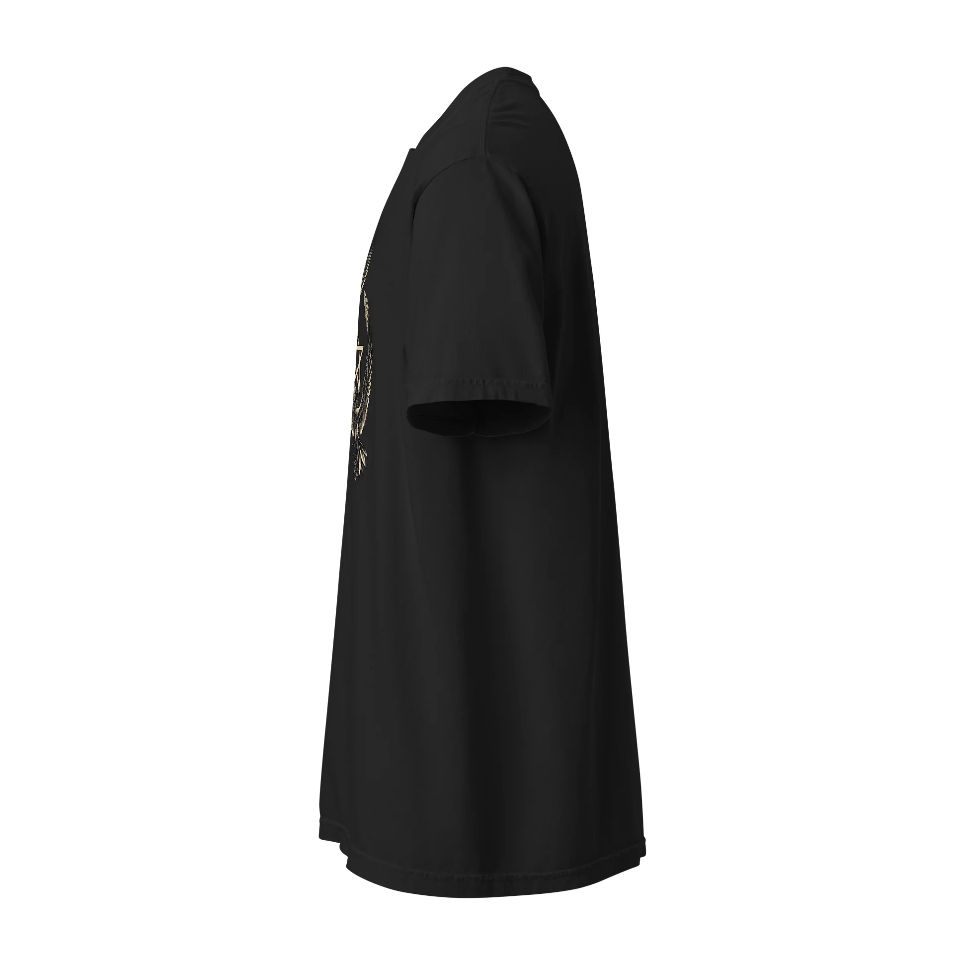 Raven Circle Pentagram — Luxury Gothic Occult Streetwear Tee product image (2)