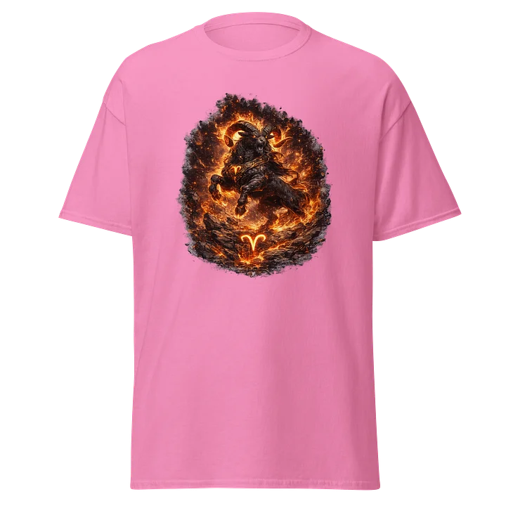 Horns of Eternal Flame — Aries Zodiac Tee product image (1)