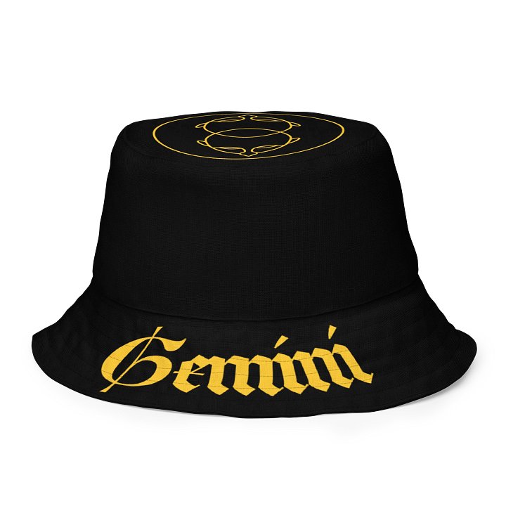 Starry Gemini Reversible Bucket Hat product image (1)