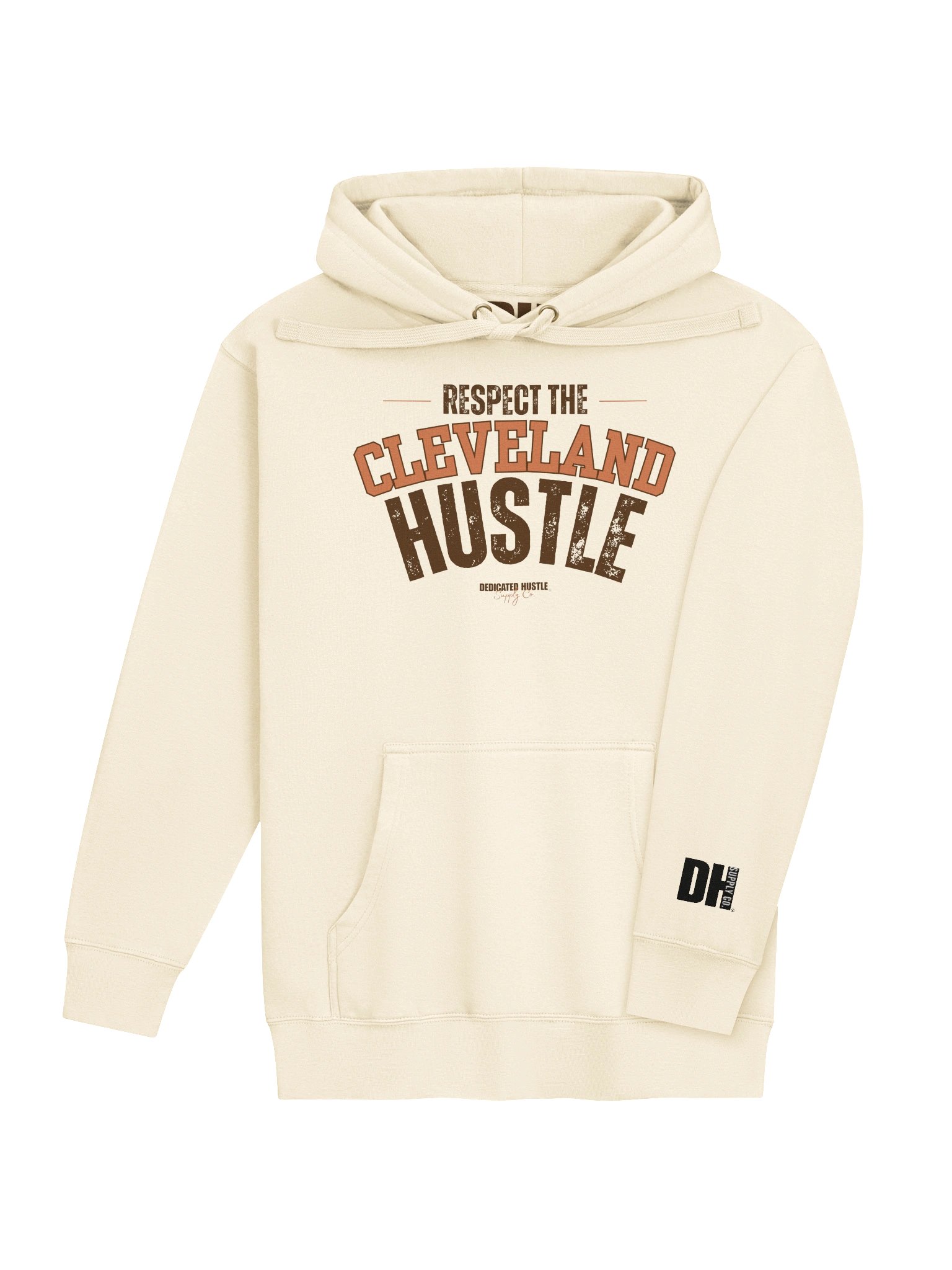 Respect The Cleveland Hustle - Varsity Edition Hoodie | Light Colorways product image (1)