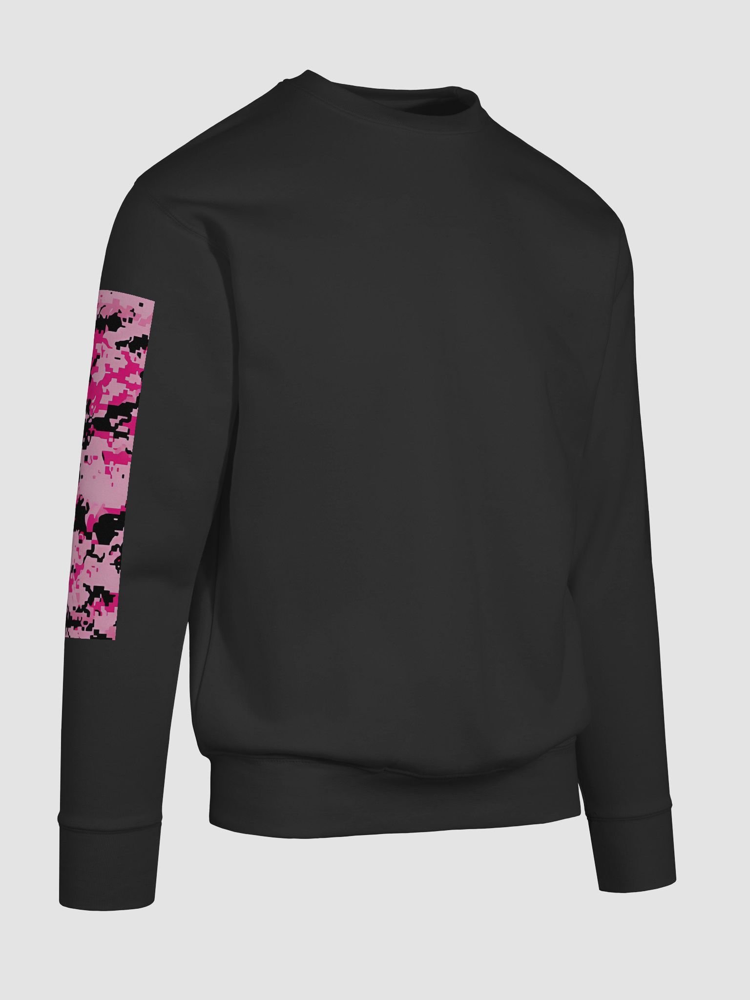 Pixelated Pink Camo Sweatshirt product image (10)