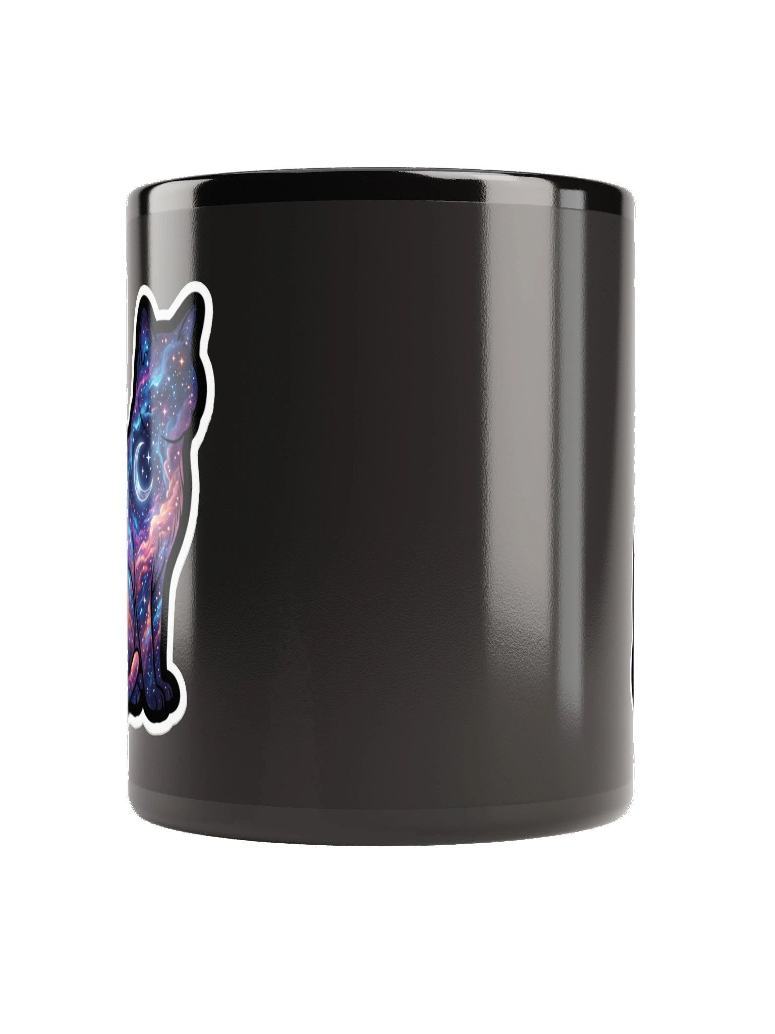 Galaxy Black Cat Mug product image (2)