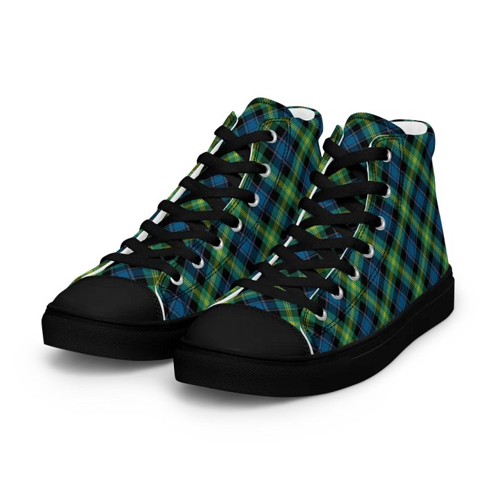 Watson Tartan Men's High Top Shoes product image (2)