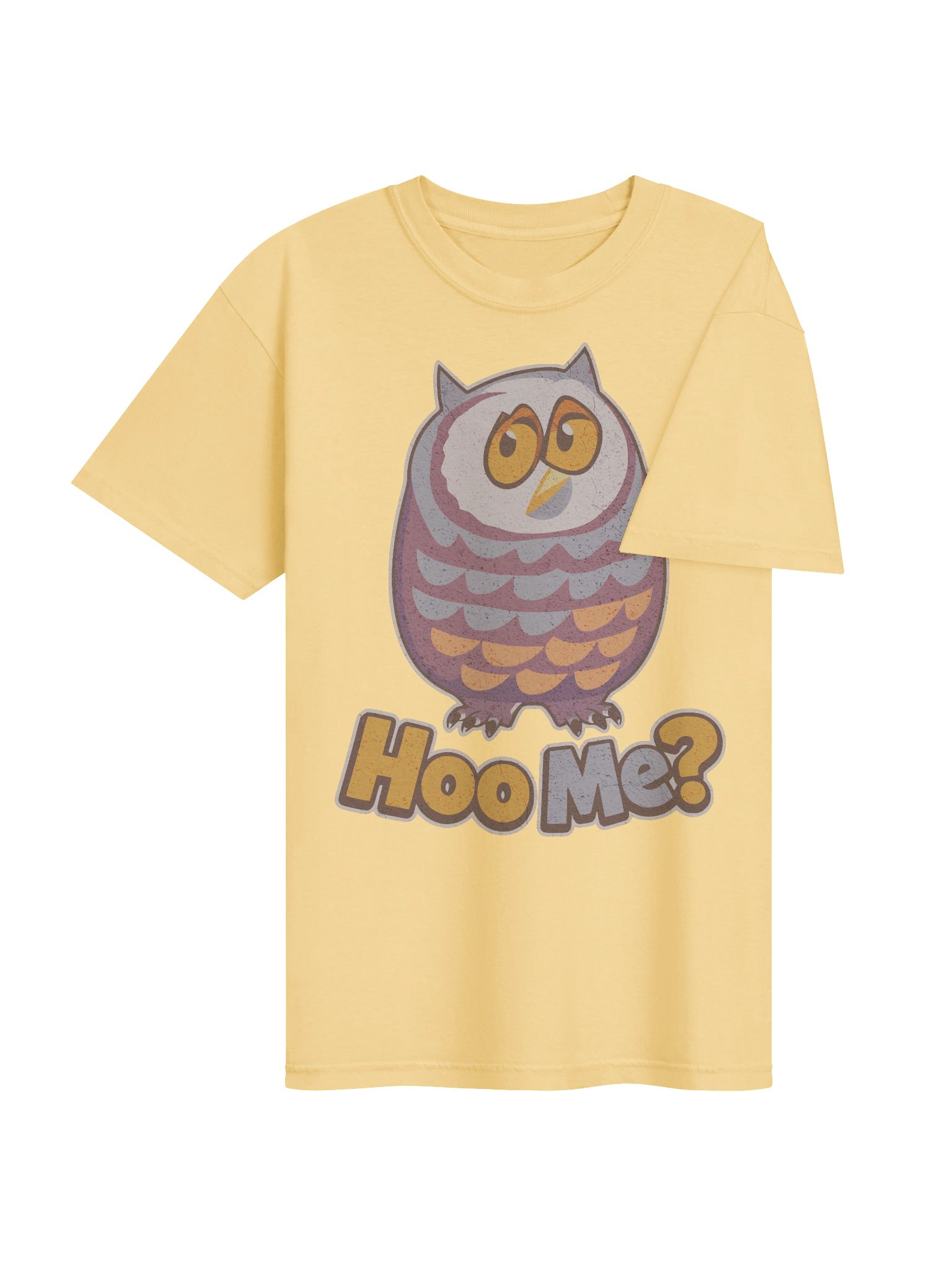 Hoo Me Owl Comfort Colors T-Shirt – Funny Cute Graphic Tee product image (26)
