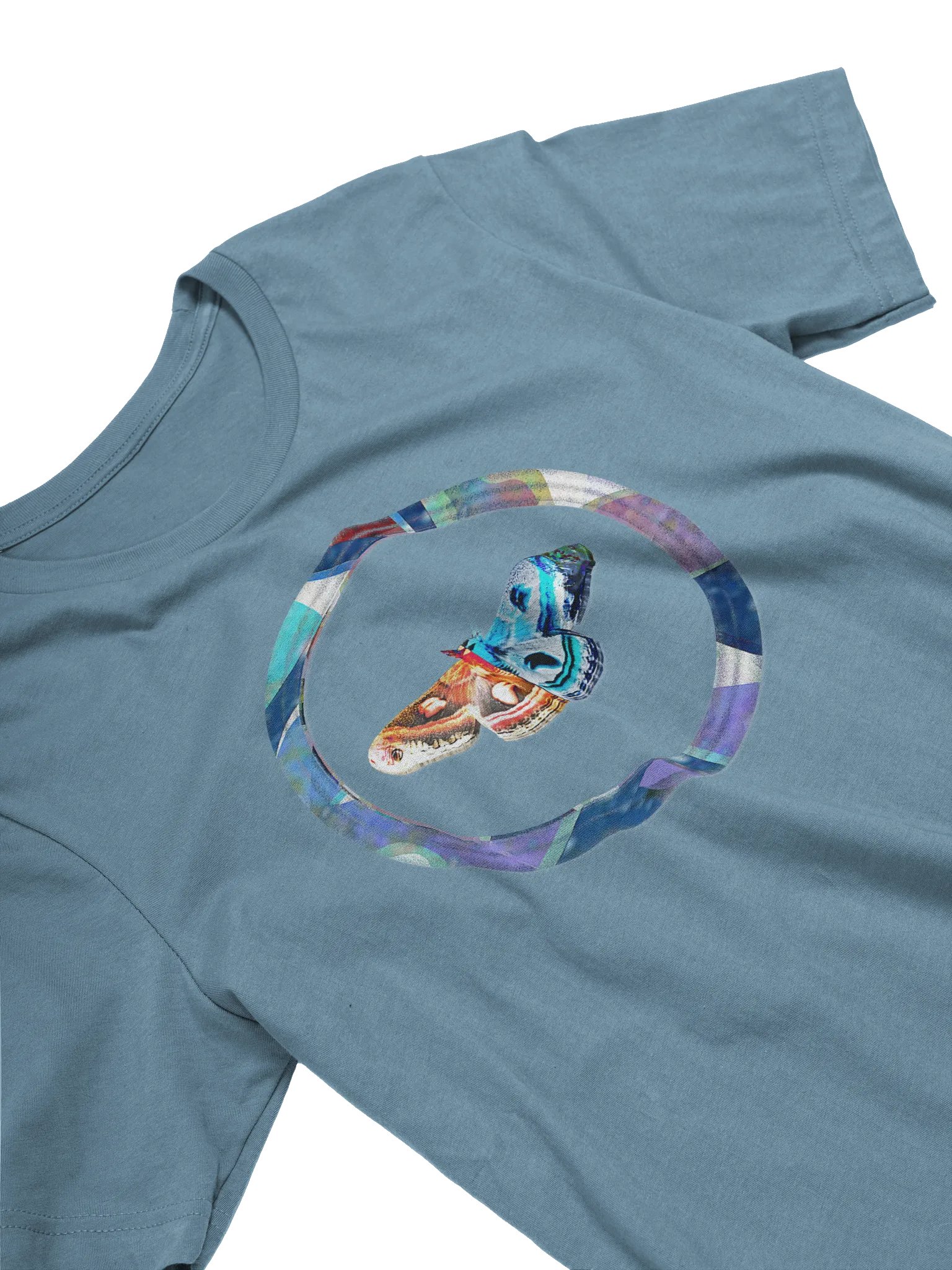 Moth Bella+Canvas Supersoft T-Shirt (Front Patch) product image (2)