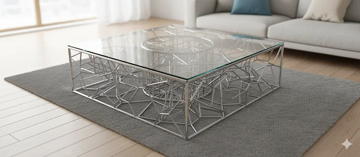 Voronoi Parametric Furniture Table Design Grasshopper Rhino Files product image (2)