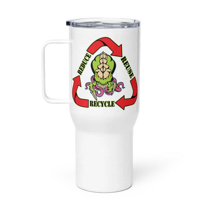 Biomass Reduce-Reuse-Recycle 25oz Travel Mug [R] product image (1)