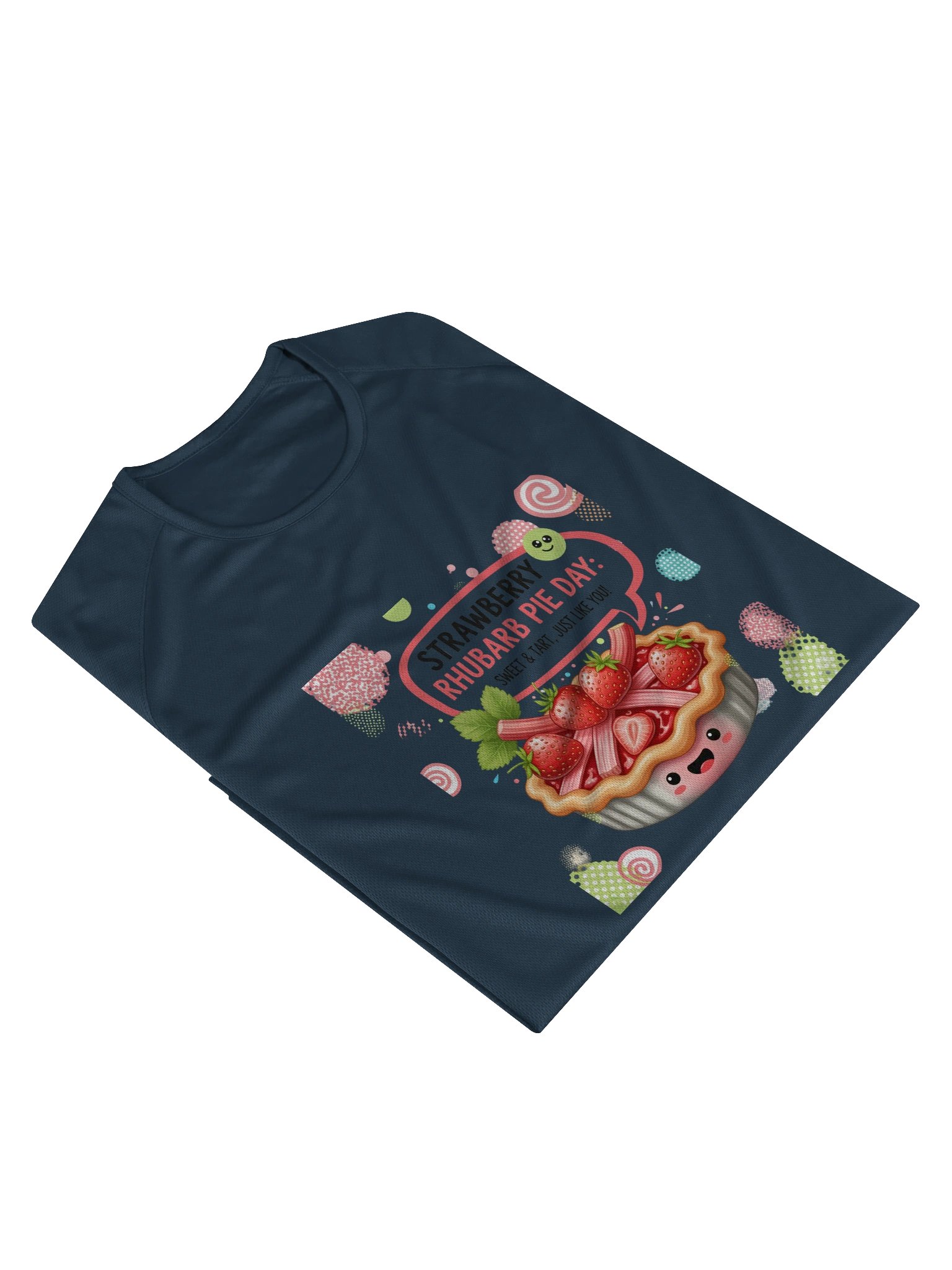 Happy Strawberry Rhubarb Pie Day Sports Jersey product image (19)