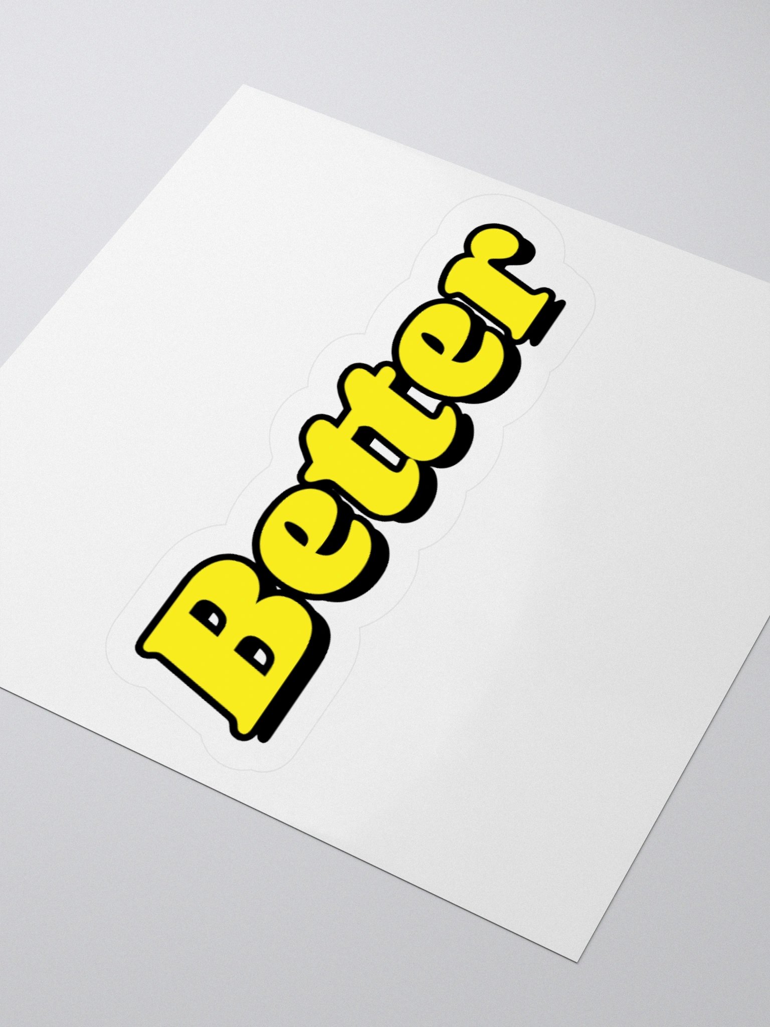 3D Better Sticker product image (3)
