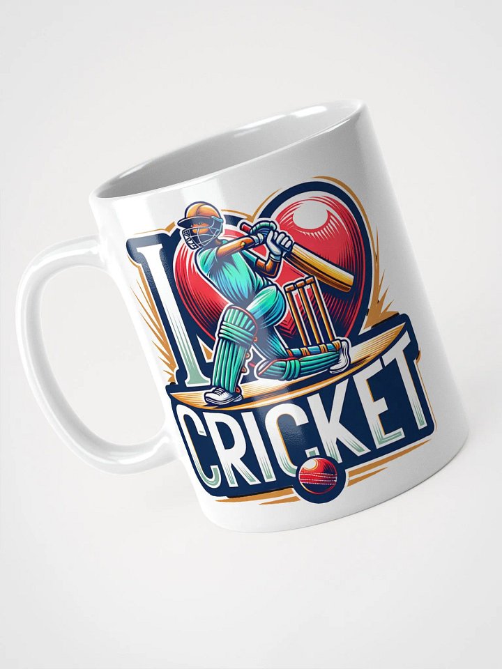 I Love Cricket Mug - Perfect for Cricket Enthusiasts product image (1)