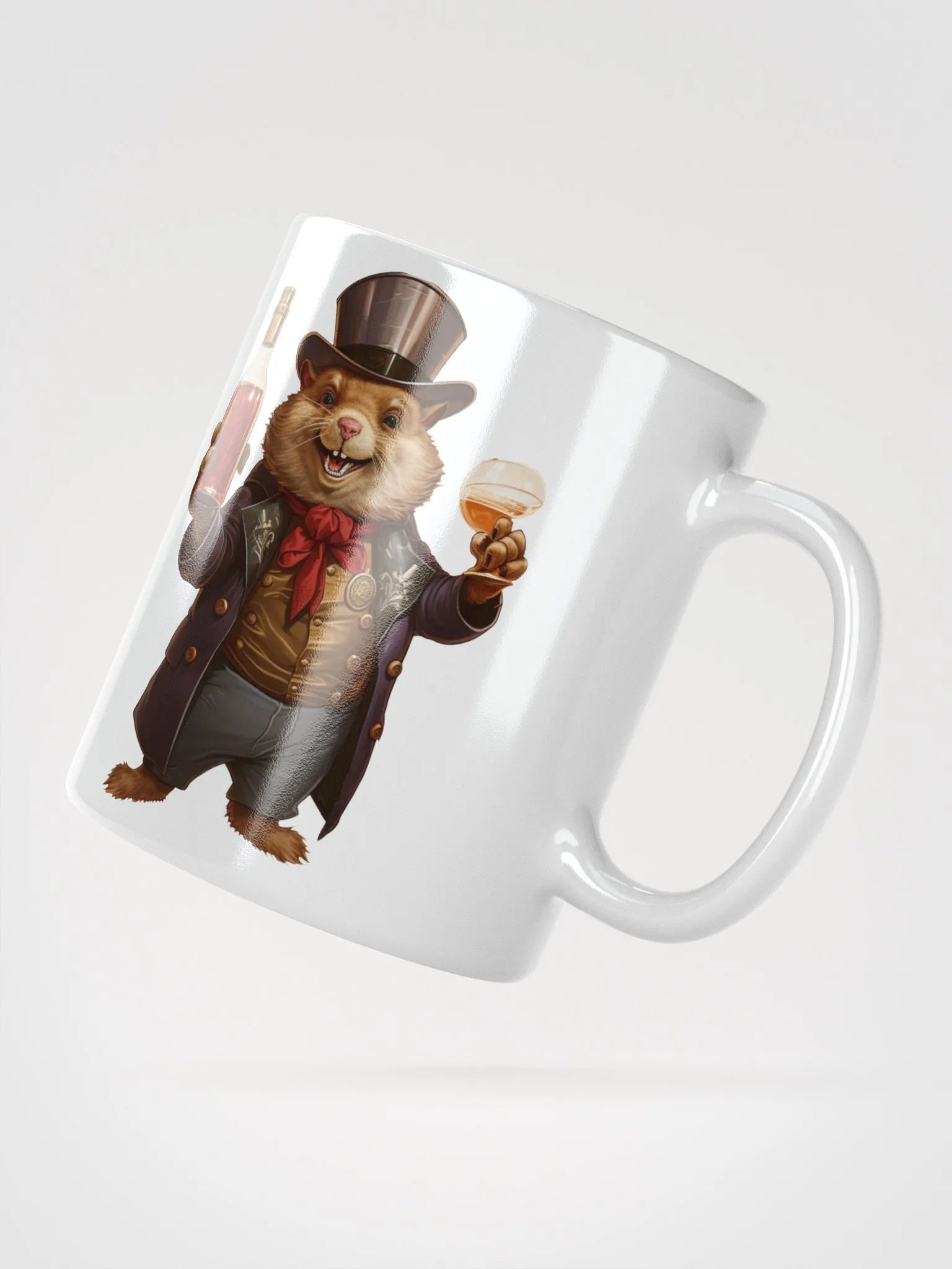 Fingered Beaver Mug - Light product image (6)