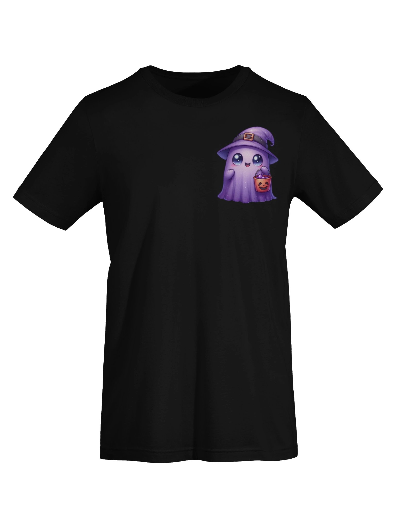 Purple Ghost Pocket Tee product image (7)
