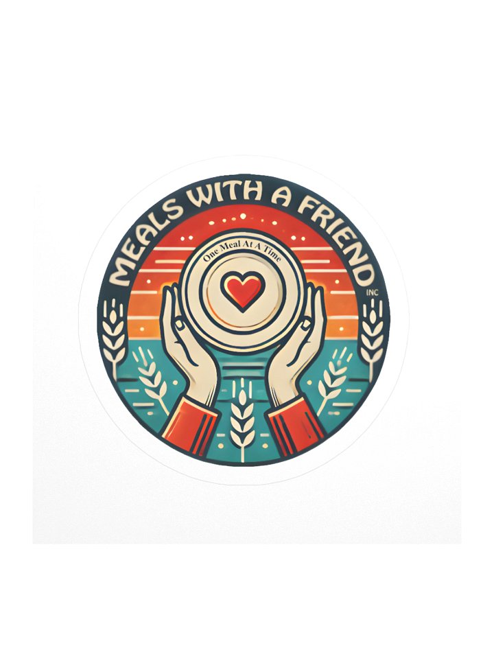 One Meal at a Time Sticker product image (1)