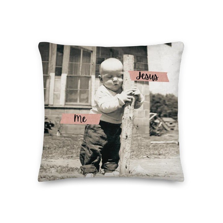 Cling to Christ: Decorative Pillow product image (1)