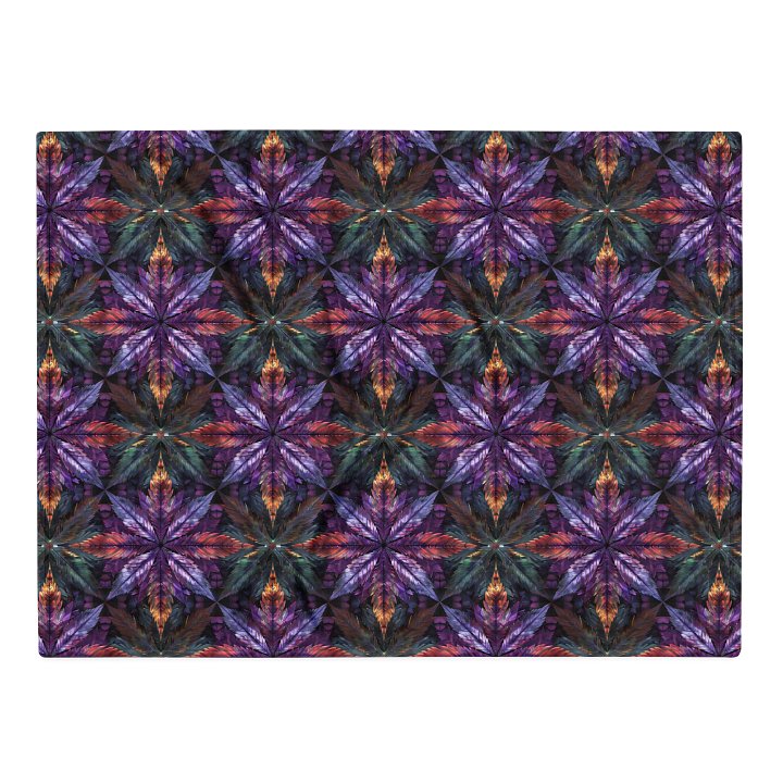 Cannabis - Galactic Ganja – Design | Throw Blanket - 3 Sizes Available product image (1)