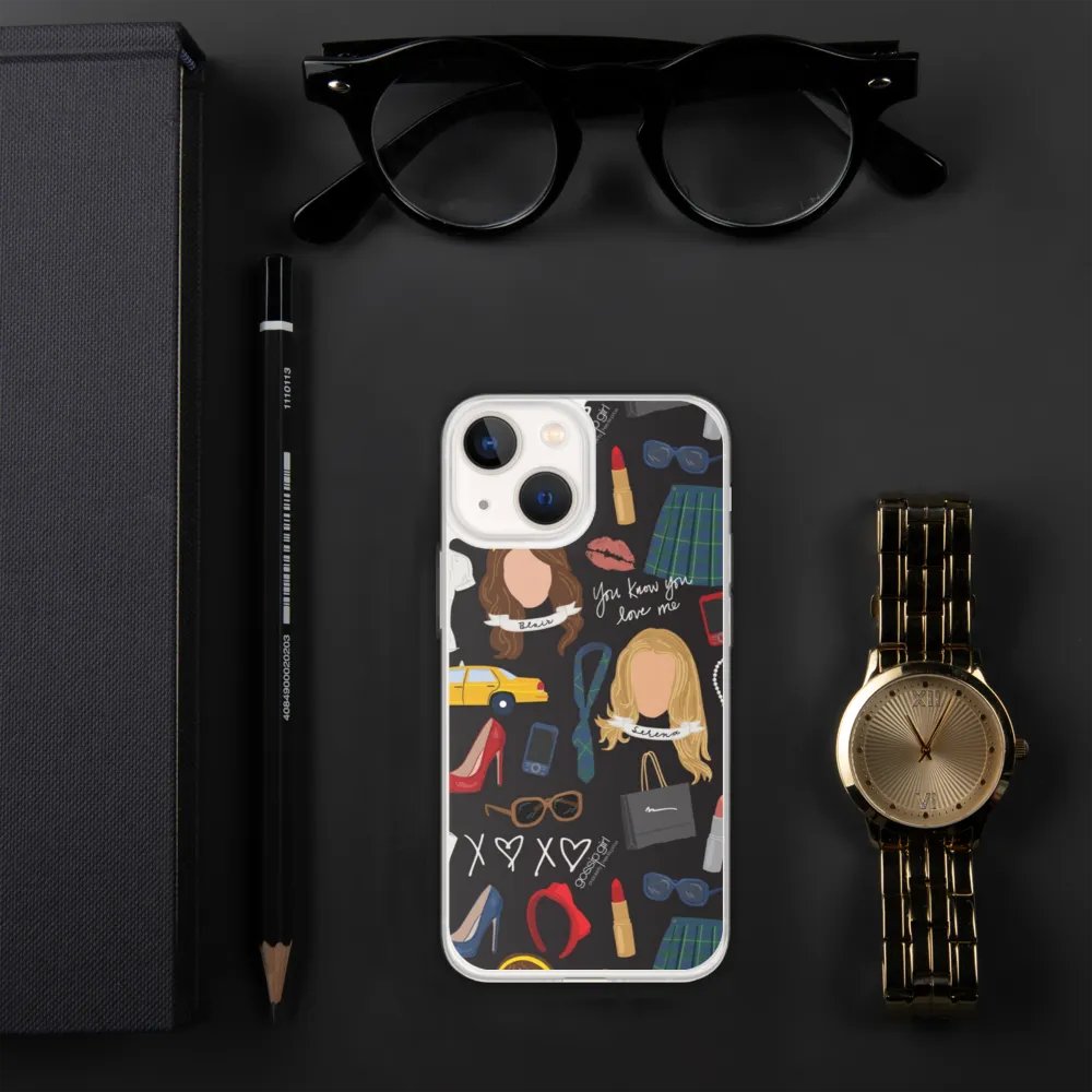 Chic Collage iPhone Case product image (3)
