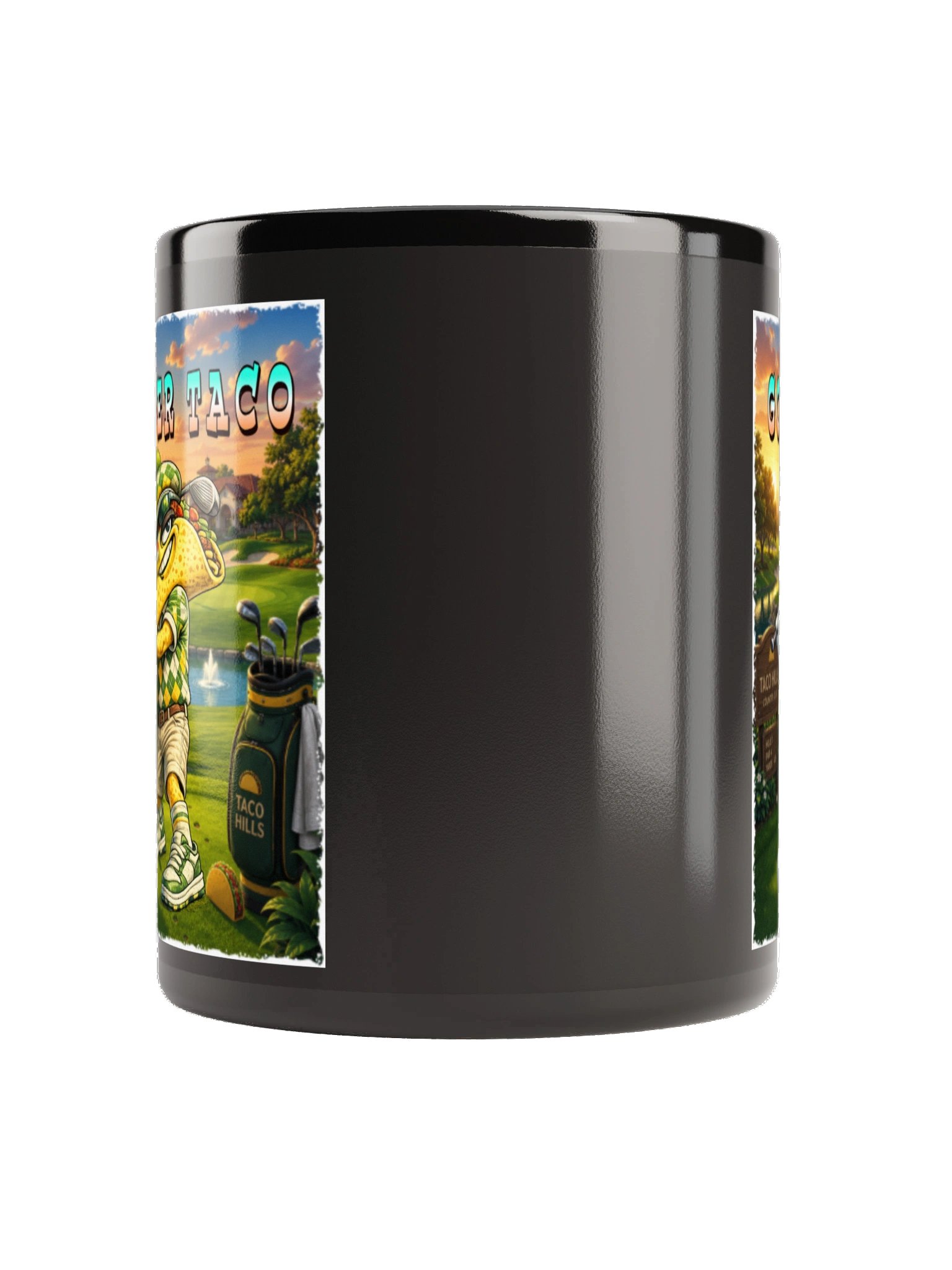 Golfer Taco Sunset Mug - The Taco Family product image (4)