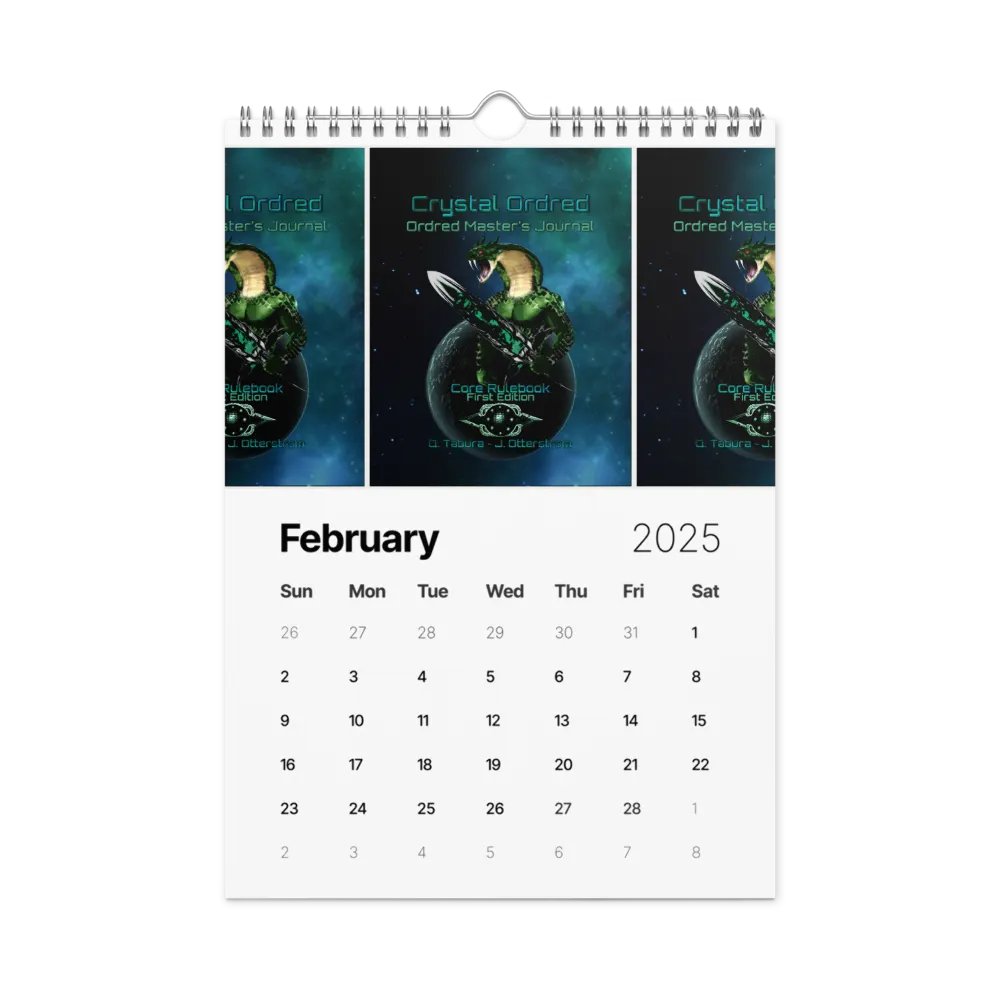 Crystal Ordred Calendar product image (5)