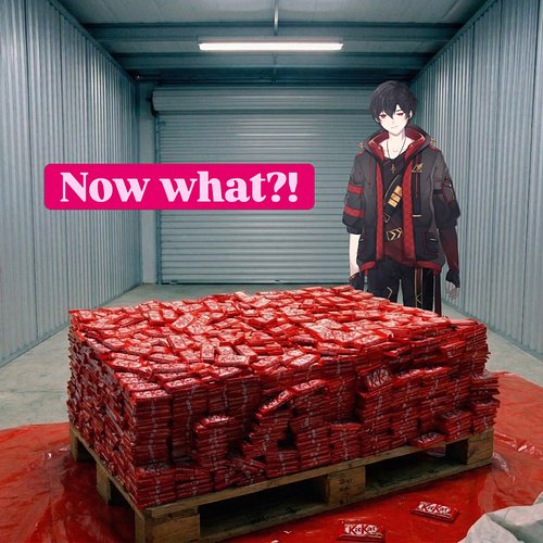 #kitkat #kitkatheist #vtuber #parody #joke 
For those who didn’t know -  Apparently 12t of KitKat have been stolen 😅 I just w...