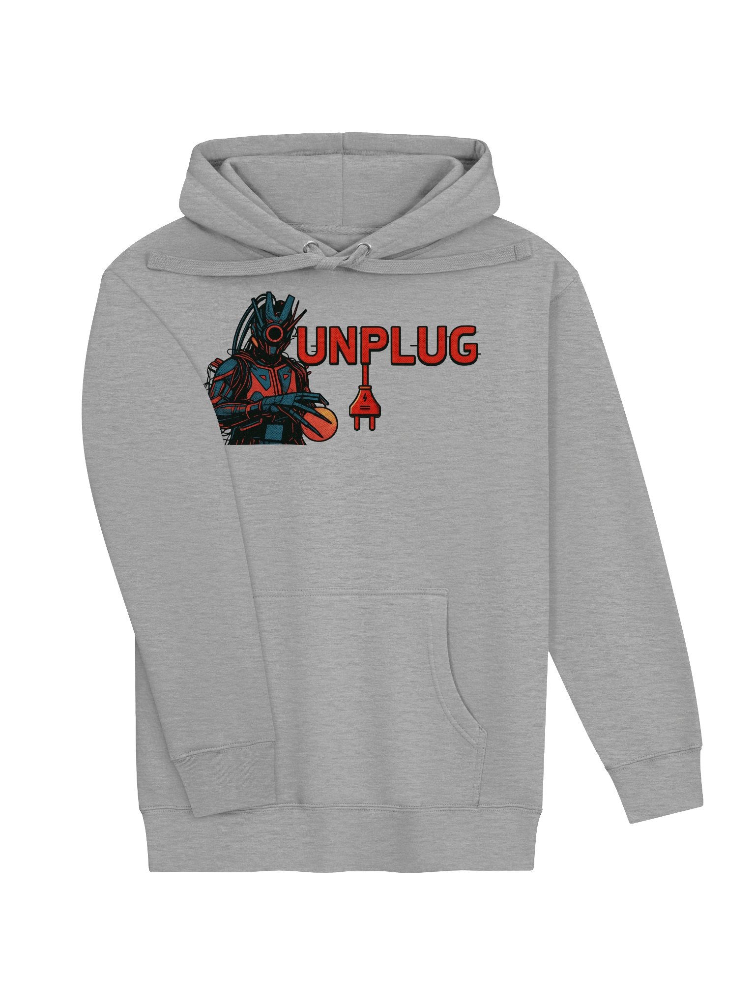 UNPLUG Comic Themed Logo Hoodie product image (23)