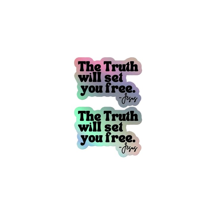 The Truth Will Set You Free Stickers product image (1)