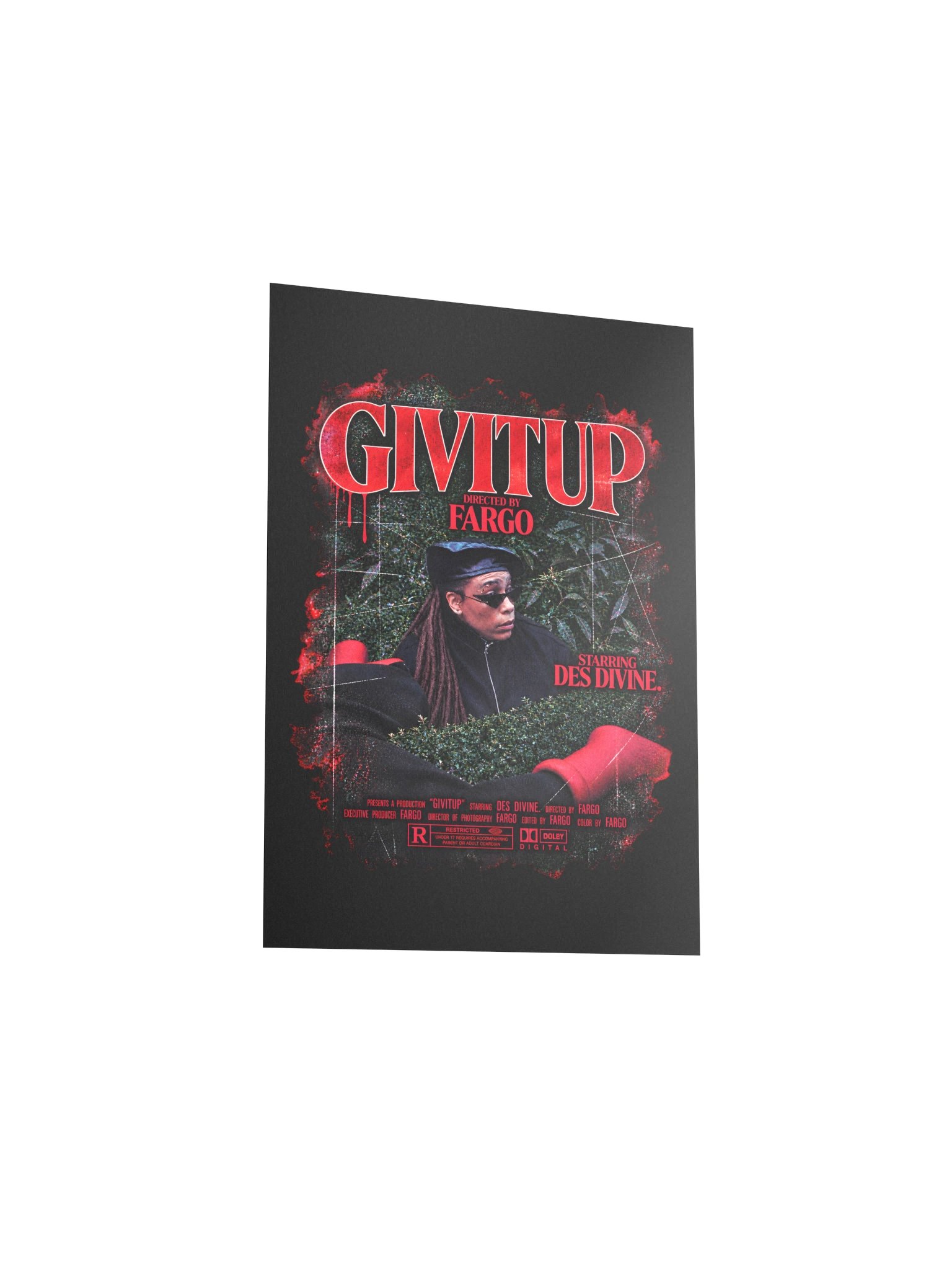 EXCLUSIVE VINTAGE GIVITUP DIRECTORS CUT MOVIE POSTER product image (19)